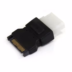 StarTech.com SATA to LP4 Power Cable Adapter, SATA (15-pin), LP4 (4-pin), Black