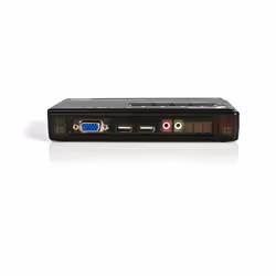 StarTech.com 4 Port Black USB KVM Switch Kit with Cables and Audio - Additional view 5