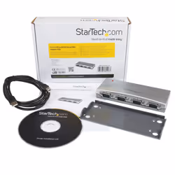 StarTech.com 4 Port USB to RS232 Serial DB9 Adapter Hub - Additional view 4
