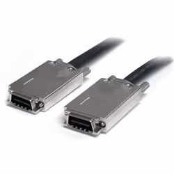 StarTech.com 1m Infiniband External SAS Cable - SFF-8470 to SFF-8470, 1 m, SFF-8470, SFF-8470, Male/Male, 193 g, Dell PowerVa ...