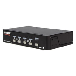 StarTech.com 4 Port DVI USB KVM Switch with Audio & USB Hub