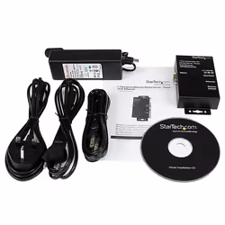 StarTech.com 1 Port RS232 Serial Ethernet Device Server - PoE Power Over Ethernet - Additional view 5