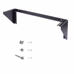 StarTech.com 3U 19” Wall Mount Vertical Rack Bracket, Wall Mount Patch Panel Bracket for Data/AV/IT/Computer Equipment, 3U Rack for Cabinet or Server Room, Supports 150lb (68kg) Capacity - Additional view 7