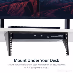 StarTech.com 4U 19in Steel Vertical Wall Mount Equipment Rack Bracket - Additional view 5