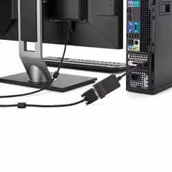 StarTech.com DisplayPort to VGA Adapter - Active DP to VGA Converter - 1080p Video - Durable - DP/DP++ Source to VGA Monitor Cable Adapter Dongle - DP 1.2 to VGA - Latching DP Connector - Additional view 5