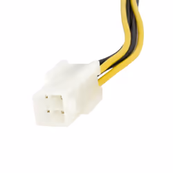 StarTech.com 6in 4 Pin to 8 Pin EPS Power Adapter with LP4 - F/M - Additional view 4