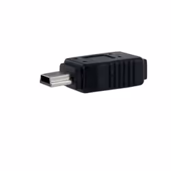 StarTech.com Micro USB to Mini USB 2.0 Adapter F/M, USB Mini-B, USB Micro-B, Black