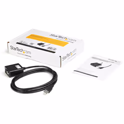 StarTech.com 6ft (1.8m) 1-Port Professional RS422/485 USB Serial Cable Adapter with COM Retention, USB to RS422 Adapter - TAA - Additional view 6