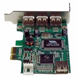 StarTech.com 4 Port PCI Express Low Profile High Speed USB Card - Additional view 4