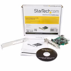 StarTech.com 4 Port PCI Express Low Profile High Speed USB Card - Additional view 5