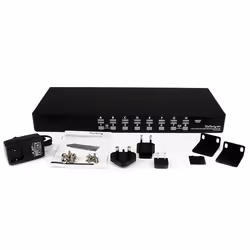 StarTech.com 16 Port 1U Rackmount USB KVM Switch with OSD - Additional view 4