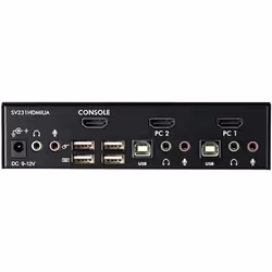 StarTech.com 2 Port USB HDMI KVM Switch with Audio and USB 2.0 Hub - Additional view 4