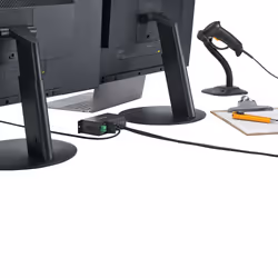 StarTech.com 7-Port USB 2.0 Hub - Metal Industrial USB-A Hub with ESD Protection & 350W Surge Protection - Din Rail, Wall or Desk Mountable - TAA Compliant USB Expander Hub - Additional view 4