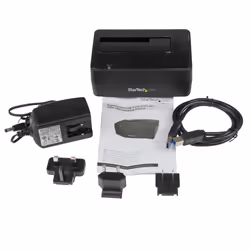 StarTech.com Single Bay USB 3.0 to SATA Hard Drive Docking Station, USB 3.0 (5 Gbps) Hard Drive Dock, External 2.5/3.5" SATA I/II/III HDD/SSD Docking Station, Top-Loading Hard Drive Bay - Additional view 4