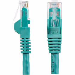StarTech.com 100ft CAT6 Cable - Green CAT6 Ethernet Cable - Gigabit Ethernet Wire - 650MHz 100W PoE RJ45 UTP CAT 6 Network/Patch Cord Snagless - Fluke Tested/Wiring is UL Certified/TIA