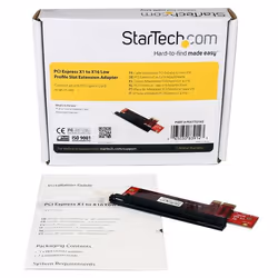 StarTech.com PCI Express X1 to X16 Low Profile Slot Extension Adapter - Additional view 5
