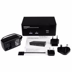 StarTech.com 2 Port Dual DisplayPort USB KVM Switch with Audio & USB 2.0 Hub - Additional view 4