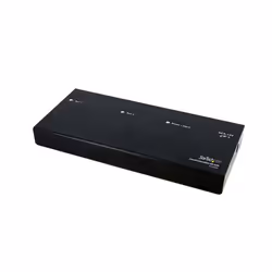 StarTech.com 2 Port DVI Video Splitter with Audio, DVI, 2x DVI, 1920 x 1200 pixels, Black, Aluminium, 10 m