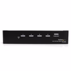 StarTech.com 4 Port DVI Video Splitter with Audio