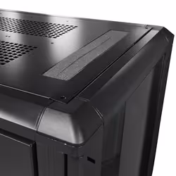 StarTech.com 4-Post 25U Server Rack Cabinet, Lockable 19" Data Rack Cabinet for Computer / AV / IT Equipment, Office / Home N ...