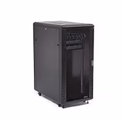 StarTech.com 4-Post 25U Server Rack Cabinet, Lockable 19" Data Rack Cabinet for Computer / AV / IT Equipment, Office / Home Network Rack with Casters & Adjustable Mounting Rails - Additional view 7