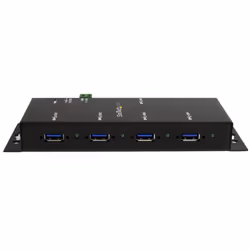 StarTech.com 4-Port Industrial USB 3.0 Hub with ESD Protection~4-Port USB 3.0 Hub - 5Gbps - Metal Industrial USB-A Hub - Wall or Desk Mountable USB Data Hub - TAA Compliant USB Expander Hub - Additional view 4