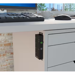 StarTech.com 4-Port Industrial USB 3.0 Hub with ESD Protection~4-Port USB 3.0 Hub - 5Gbps - Metal Industrial USB-A Hub - Wall or Desk Mountable USB Data Hub - TAA Compliant USB Expander Hub - Additional view 5
