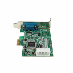 StarTech.com 1-port PCI Express RS232 Serial Adapter Card - PCIe RS232 Serial Host Controller Card - PCIe to Serial DB9 - 16550 UART - Low Profile Expansion Card - Windows & Linux - Additional view 4
