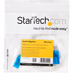 StarTech.com 3ft (91cm) 1-Port USB to RS232 DB9 Serial Adapter Cable, USB to Serial Adapter Cable - M/M - Additional view 5