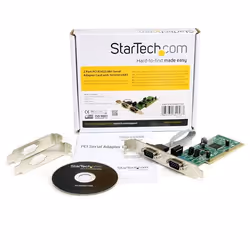 StarTech.com 2 Port PCI RS422/485 Serial Adapter Card with 161050 UART - Additional view 5