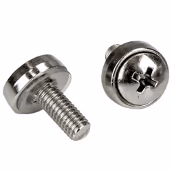 StarTech.com 100 Pkg M5 Mounting Screws and Cage Nuts for Server Rack Cabinet