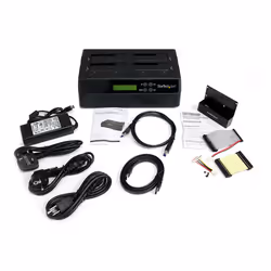 StarTech.com 4 Bay USB 3.0 eSATA to SATA Standalone 1:3 HDD Hard Drive Duplicator Dock - Additional view 5