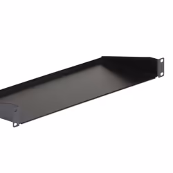 StarTech.com 1U Server Rack Shelf - Universal Rack Mount Cantilever Shelf for 19" Network Equipment Rack & Cabinet - Heavy Duty Steel – Weight Capacity 33lb/15kg - 7" Deep Tray, Black - Additional view 4