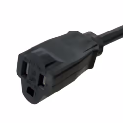 StarTech.com 20ft (6m) Power Extension Cord, NEMA 5-15R to NEMA 5-15P Black Extension Cord, 13A 125V, 16AWG, Outlet Extension Power Cable, NEMA 5-15R to NEMA 5-15P AC Computer Power Cord - UL Listed