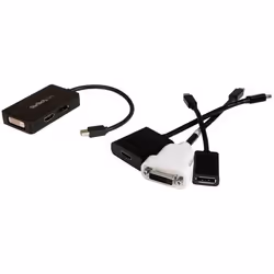 StarTech.com Travel A/V adapter: 3-in-1 Mini DisplayPort to DisplayPort DVI or HDMI converter - Additional view 4