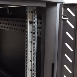 StarTech.com 4-Post 12U Server Rack Cabinet, Lockable 19" Data Rack Cabinet for Computer / AV / IT Equipment, Office / Home Network Rack with Casters & Adjustable Mounting Rails - Additional view 7