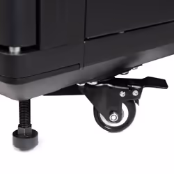StarTech.com 4-Post 12U Server Rack Cabinet, Lockable 19" Data Rack Cabinet for Computer / AV / IT Equipment, Office / Home Network Rack with Casters & Adjustable Mounting Rails - Additional view 8