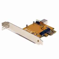 StarTech.com PCI Express to Mini PCI Express Card Adapter, PCIe, Mini PCIe, 0 - 55 °C, -20 - 85 °C, 5 - 95%, 14 mm