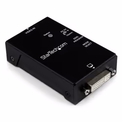StarTech.com DVI DDC EDID Ghosting Emulator with EDID Copy, 2560 x 1600 pixels, Black, Steel, Error, Power, CE, RoHS, DVI-I