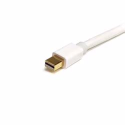 StarTech.com 3ft (1m) Mini DisplayPort Cable - 4K x 2K Ultra HD Video - Mini DisplayPort 1.2 Cable - Mini DP to Mini DP Cable for Monitor - mDP Cord works w/ Thunderbolt 2 Ports - White