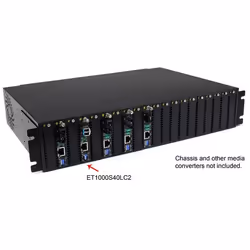 StarTech.com 1000 Mbps Gigabit Single Mode Fiber Media Converter LC 40 km - Additional view 4