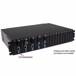 StarTech.com Gigabit Ethernet Single Mode Fiber Media Converter SC 40 km - 1000 Mbps - Additional view 4