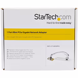 StarTech.com Mini PCI Express Gigabit Ethernet Network Adapter NIC Card - Additional view 5