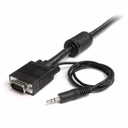StarTech.com 10m Coax High Resolution Monitor VGA Video Cable with Audio HD15 M/M