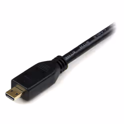 StarTech.com 50cm Micro HDMI to HDMI Cable with Ethernet - 4K 30Hz Video - Durable High Speed Micro HDMI Type-D to HDMI 1.4 Adapter Cable/Converter Cord - UHD HDMI Monitors/TVs/Displays - M/M - Additional view 4