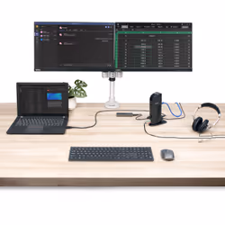 StarTech.com Dual Monitor USB 3.0 Docking Station with HDMI - DVI - 6 x USB Ports~Dual Monitor USB 3.0 Laptop Docking Station with HDMI & DVI/VGA, 6x USB-A Hub, GbE, Audio, Universal Type-A Dock - Windows/macOS/ChromeOS - Additional view 7