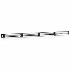 StarTech.com 24 Port 0.5U Cat5e Patch Panel - RJ45 Ethernet Rackmount Cat 5e 110 Patch Panel - Additional view 4
