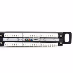 StarTech.com 24 Port 0.5U Cat5e Patch Panel - RJ45 Ethernet Rackmount Cat 5e 110 Patch Panel - Additional view 6