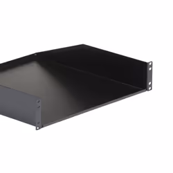 StarTech.com 2U Server Rack Shelf - Universal Rack Mount Cantilever Shelf for 19" Network Equipment Rack & Cabinet - Heavy Duty Steel – Weight Capacity 125lb/56kg - 18" Deep Tray, Black - Additional view 6