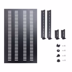 StarTech.com 1U 4-Post Adjustable Vented Server Rack Mount Shelf - 330lbs(150 kg) - 19.5 to 38in Adjustable Mounting Depth Universal Tray for 19" AV/ Network Equipment Rack - 27.5in Deep - Additional view 8